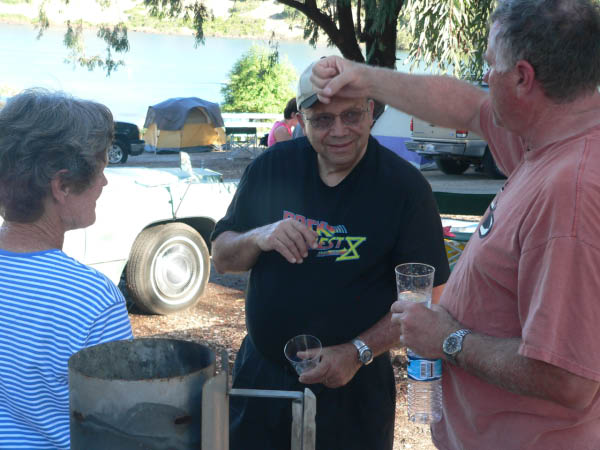 Rich shows Bob and Helen how to kill a man in a single blow.