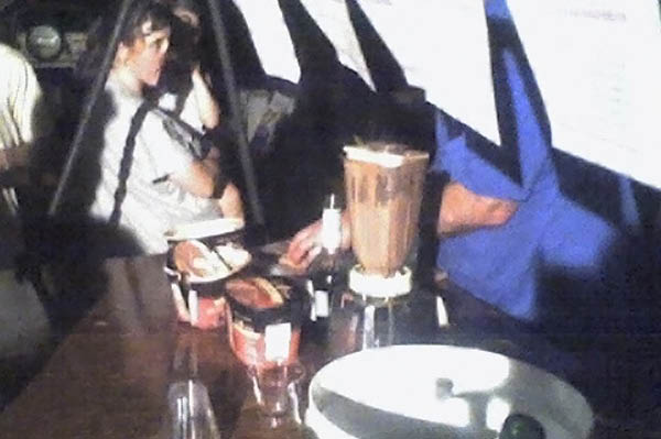 Mudslide time!  Booze + Chocolate Ice Cream + Hot, Tired People + Blender = Fun!