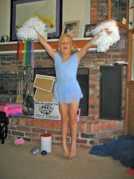 Cheerleader Katherine!