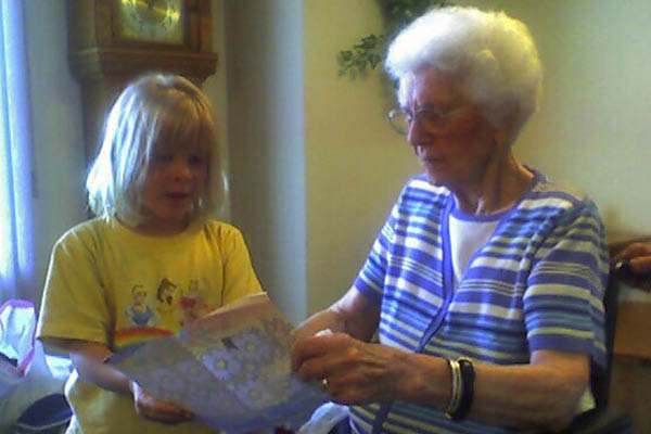 Katherine and Biz Nona