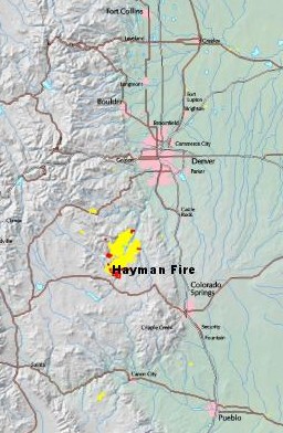 US Forest Service map