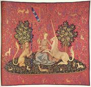 Unicorn tapestry